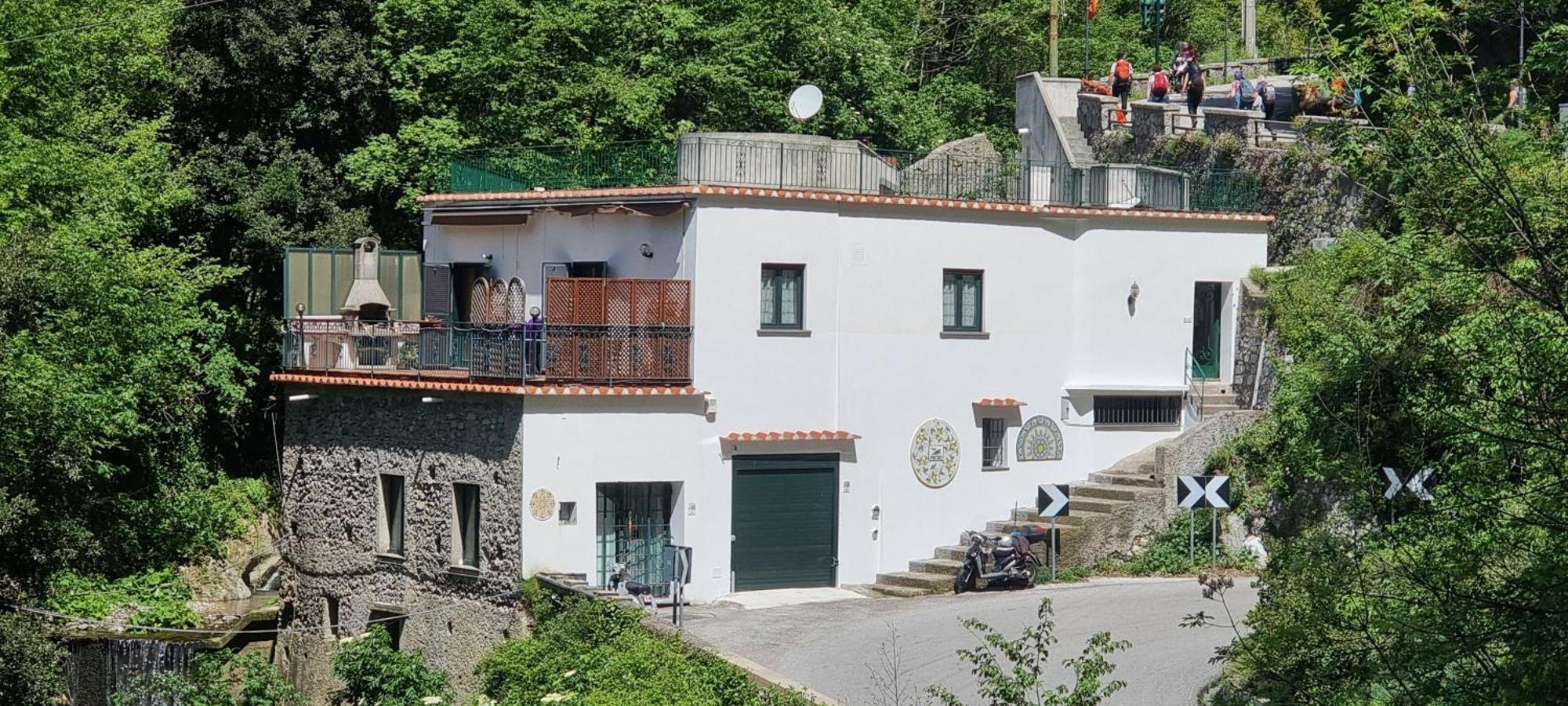Casa Vacanze O'Mulin Ravello Via Fiume 2 Incrocio Pontone Exteriér fotografie