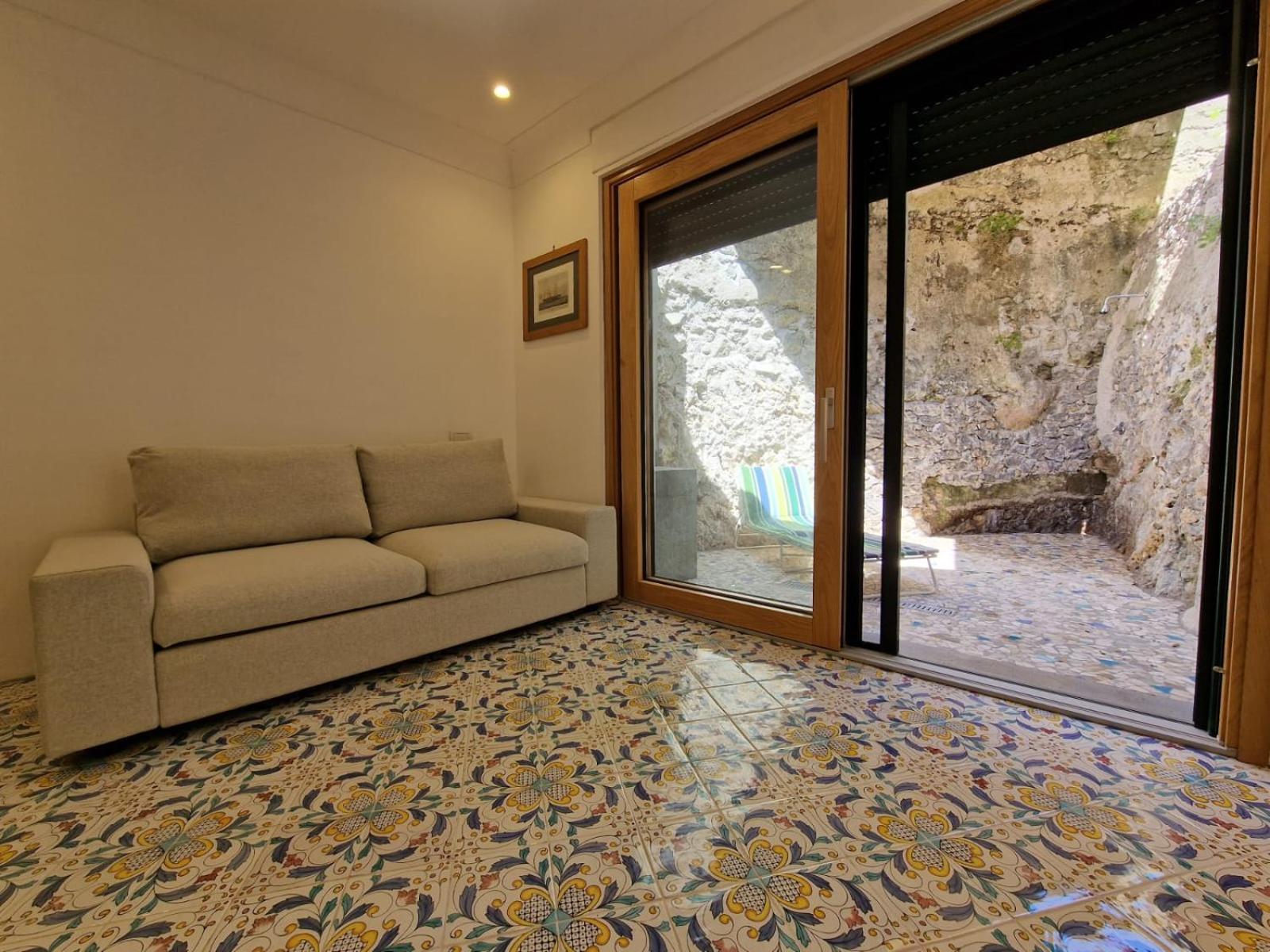 Casa Vacanze O'Mulin Ravello Via Fiume 2 Incrocio Pontone Pokoj fotografie